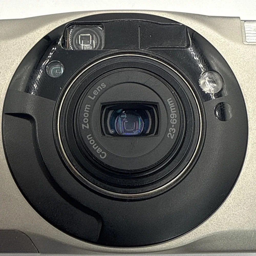 Canon 370Z ELPH 35mm Point and Shoot Film Camera 23 to 69mm Zoom WORKS